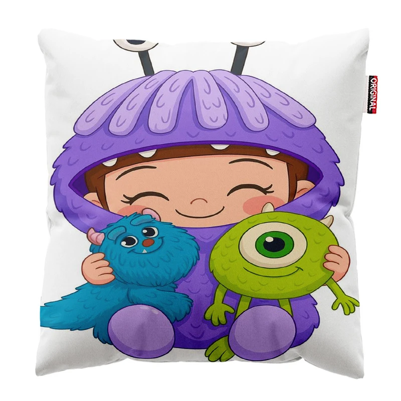 کوسن پاد آفرین مدل دختر کد 738 سایز 30*30 سانتی متر