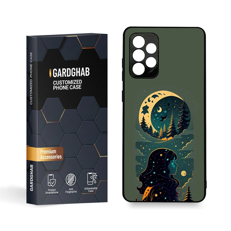 کاور گارد قاب مدل دخترانه مناسب برای گوشی موبایل سامسونگ Galaxy A72