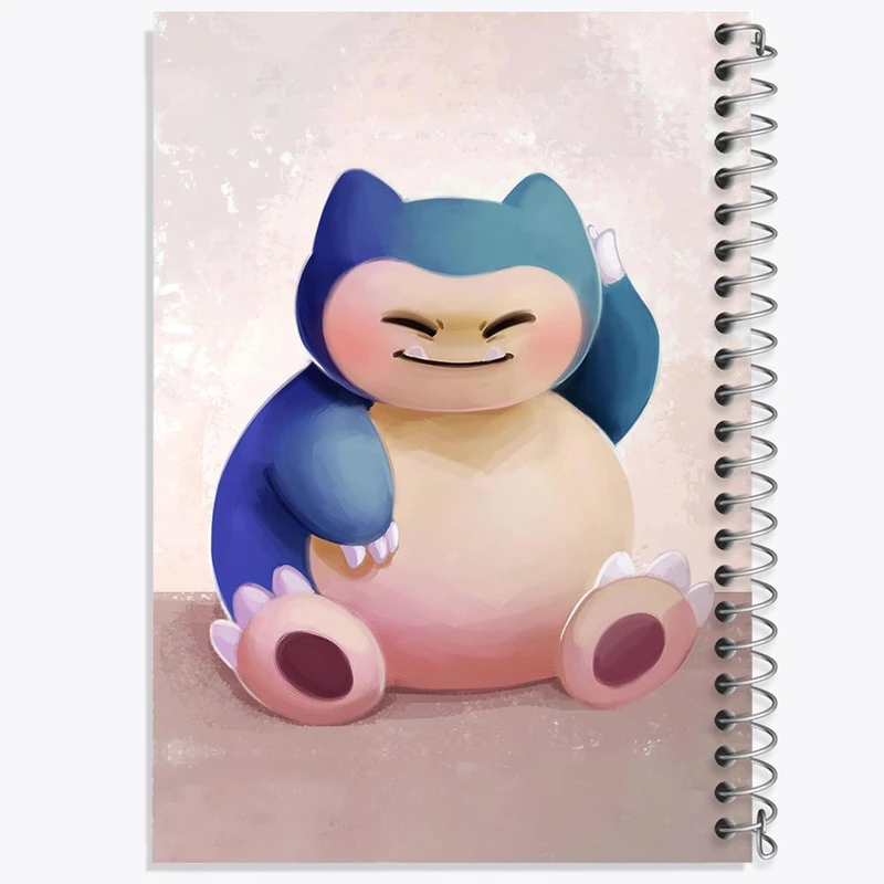 دفتر نقاشی 50 برگ خندالو مدل اسنورلکس انیمه پوکمون کد 17318