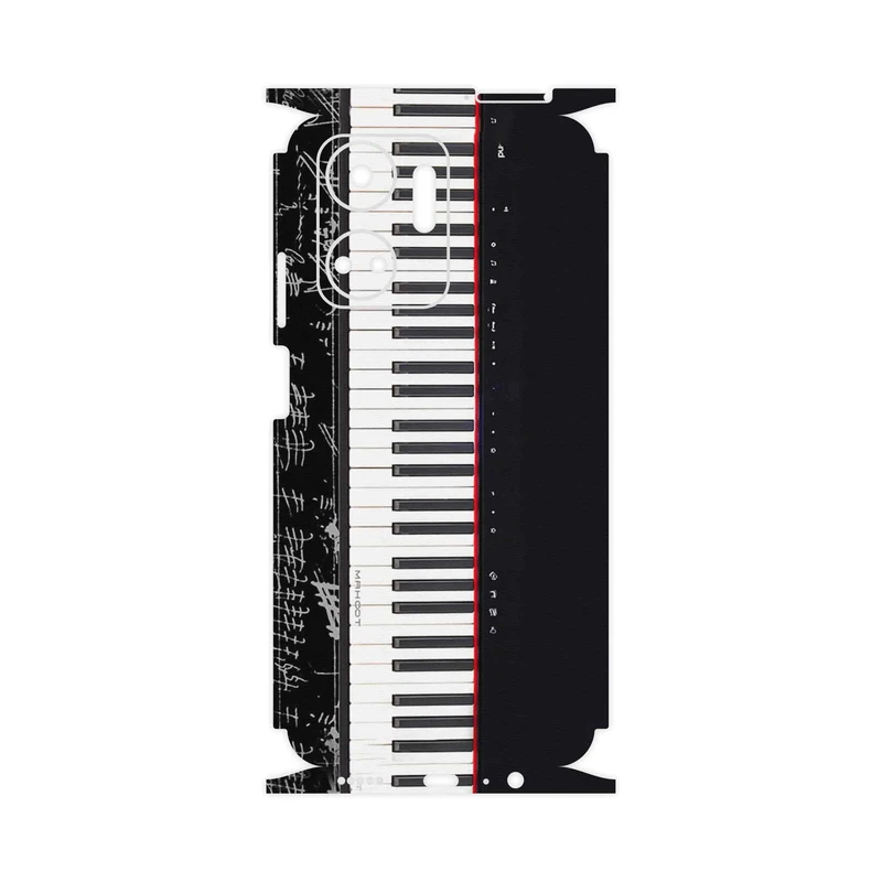 برچسب پوششی ماهوت مدل Piano_Instrument-FullSkin مناسب برای گوشی موبایل آنر X7a