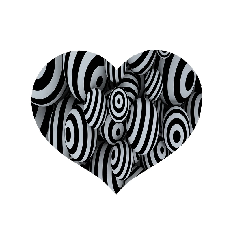 پادری مدل قلب طرح توپ کد 5383 سایز 90x90 سانتی متر