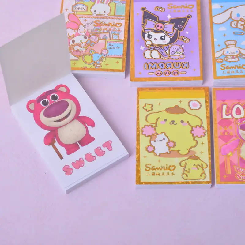 برچسب مدل دفترچه ای طرح کرومی و دوستان بسته 6 عددی