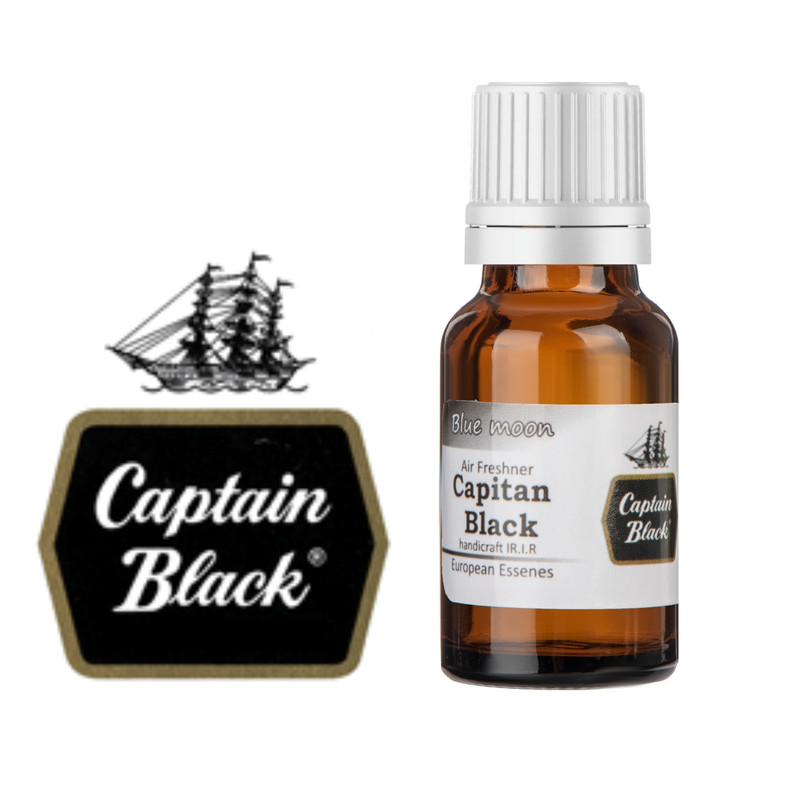 اسانس خوشبوکننده هوا مدل عطر کاپیتان بلک حجم 17 میلی لیتر