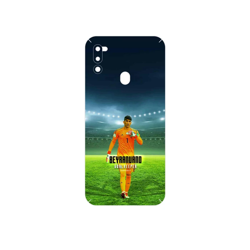 برچسب پوششی ماهوت مدل Alireza Beiranvand مناسب برای گوشی موبایل سامسونگ Galaxy M21 (2021) Edition