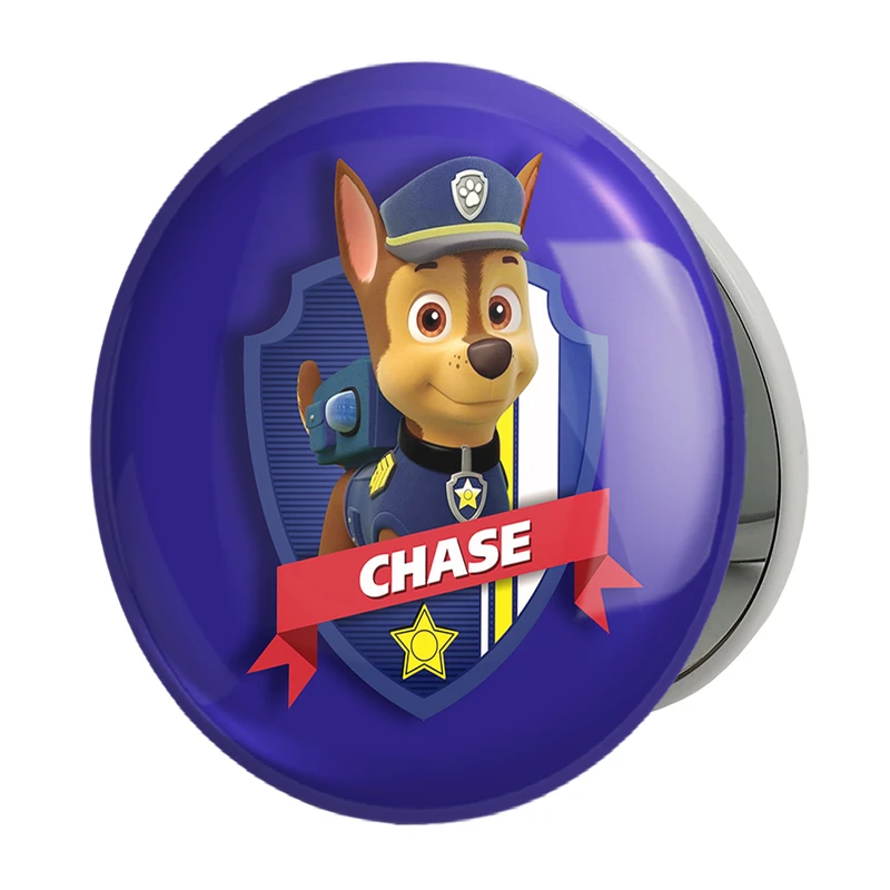 آینه جیبی خندالو طرح چیس سگ های نگهبان Paw Patrol مدل تاشو کد 4715 