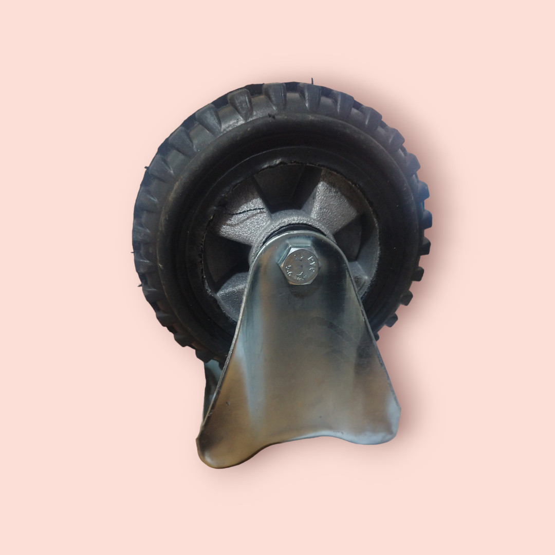 چرخ کفی‌دار ثابت پارس کاستر مدل TS-200mm
