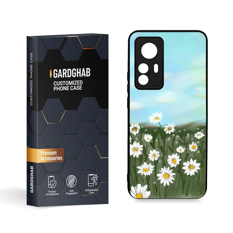 کاور گارد قاب مدل گل مناسب برای گوشی موبایل شیائومی Mi 12 T