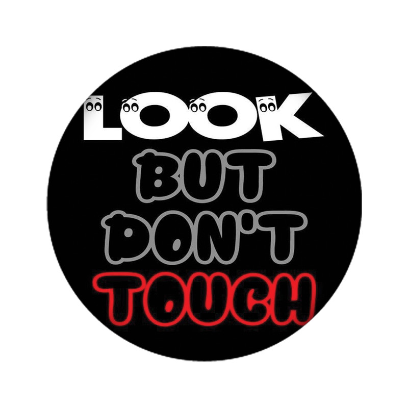 استیکر تزئینی موبایل مدل متن کد 3659