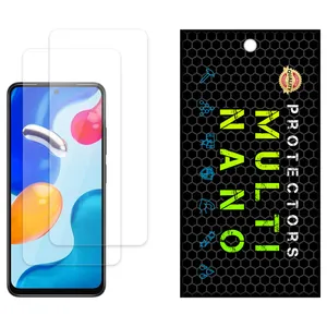 Multi Nano X-S2N Model Transparent Screen Protector Suitable For Xiaomi Redmi Note 11 Mobile Phone Pack Of 2