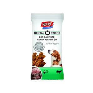 تشویقی سگ وارف مدل Dental Stick Beef وزن 70 گرم