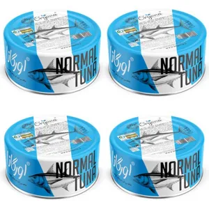 کنسرو ماهی هوور در روغن گیاهی اورگانا - 180 گرم بسته 4 عددی