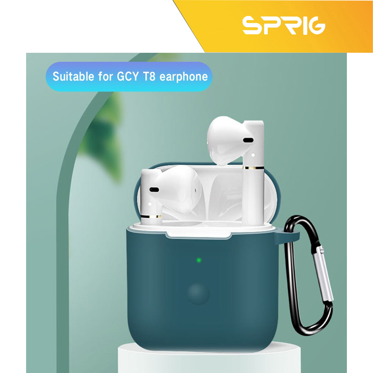کاور اسپریگ مدل SiC-SP مناسب برای کیس هدفون بی سیم کیو سی وای T8