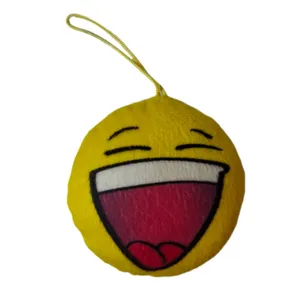 آویز عروسکی مدل ایموجی خنده