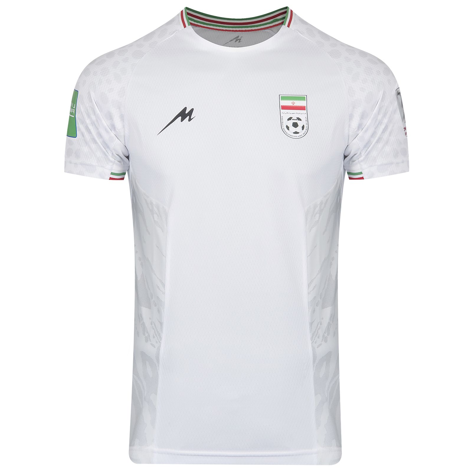 تی شرت آستین کوتاه ورزشی مردانه مروژ مدل تیم ملی ایران در جام جهانی قطر 2022 home -  - 1