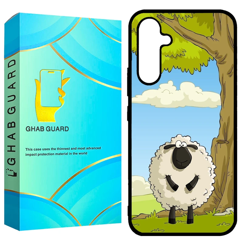 کاور قاب گارد طرح بره ناقلا مدل GCHPA54 مناسب برای گوشی موبایل سامسونگ  Galaxy A54 5G