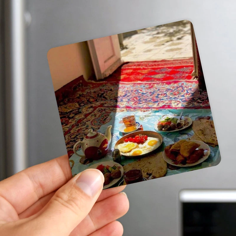 مگنت صباطرح مدل سفره ایرانی نوستالوژی کد M1310