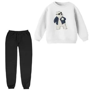 ست سویشرت و شلوار مدل سه خرس کد 01