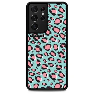 AKAM AMCWSGS21U-PANTHER PATTERN12 Cover For Samsung Galaxy S21 Ultra