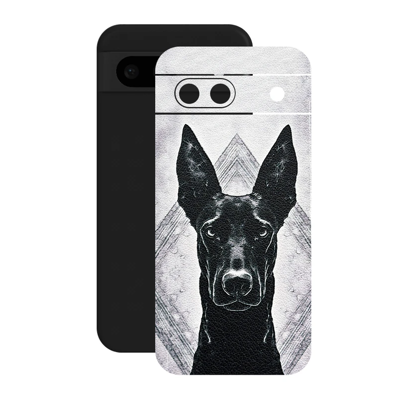 برچسب پوششی ریمکس مدل Leth طرح دوبرمن مناسب برای گوشی موبایل گوگل Pixel 8a