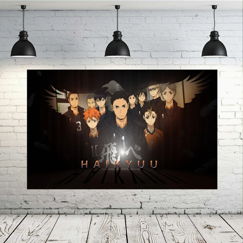 پوستر دیواری طرح انیمه هایکیو - Haikyu مدل SDP1213