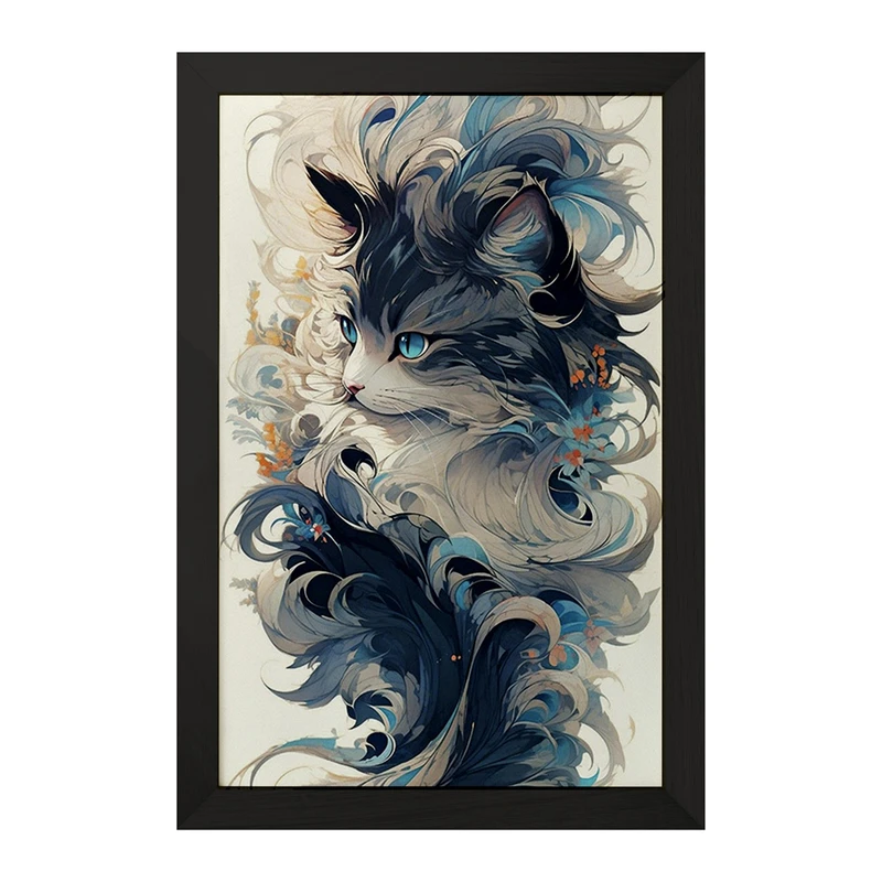 تابلو خندالو مدل گربه (Cat) کد F1121