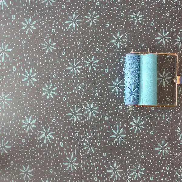 غلتک طرح دار نقاشی مدل EG060C سایز 7 اینچ