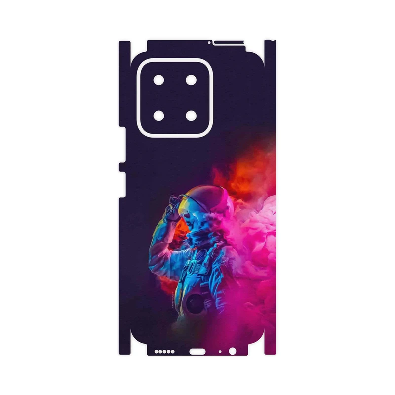 برچسب پوششی ماهوت مدل Smoke Rainbow Digital Art 1-FullSkin مناسب برای گوشی موبایل آنر X5b Plus