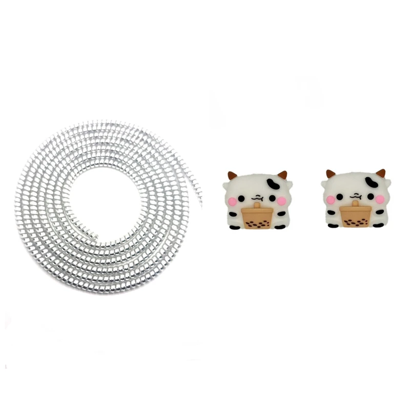 محافظ کابل شارژ و هندزفری مدل ZCV100 بسته سه عددی 