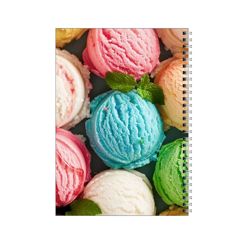 دفتر مشق 50 برگ بامبیلیپ طرح بستنی رنگی کد 1748730