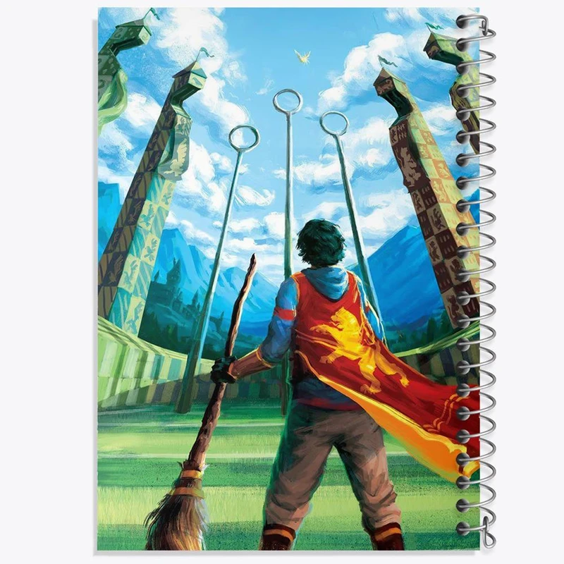 دفتر نقاشی 50 برگ خندالو مدل هری پاتر کد 24974