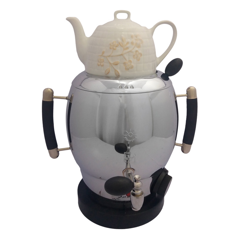 سماور برقی خورشید مدل پلوتون ظرفیت 6 لیتر