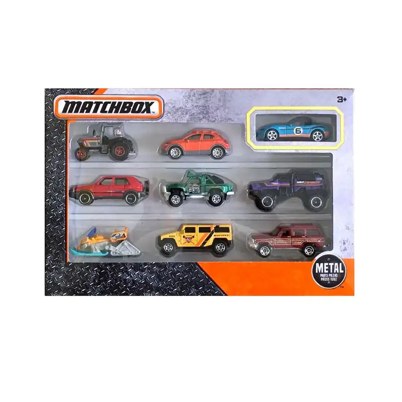 ماشین بازی مچ باکس کد FTR17 / X7111 مجموعه 9 عددی
