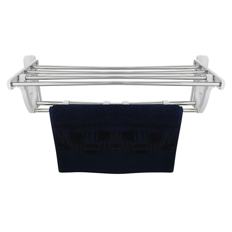 رخت آویز حوله حمام موج مدل نسترن پلاس