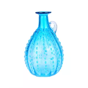 بطری شیشه ای مدل نگینی طرح گلابی کد 3576