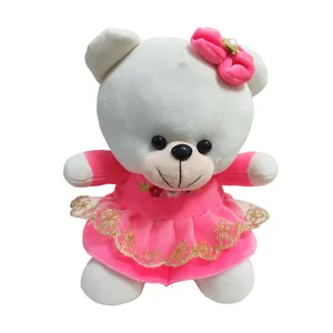 عروسک مدل خرس دامن دار ارتفاع 25 سانتی متر