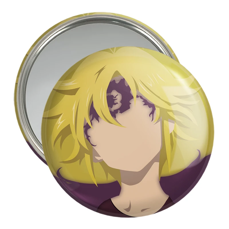 آینه جیبی خندالو مدل ملیوداس انیمه هفت گناه کبیره  کد 17559