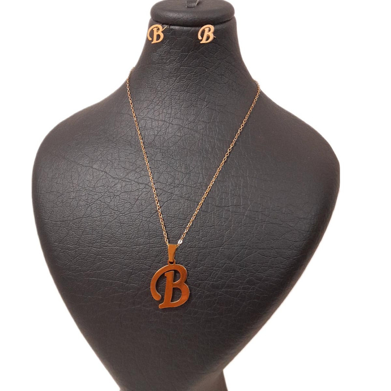 نیم ست زنانه مدل حرف B کد t.s40220 نیم ست زنانه مدل حرف B کد t.s40220