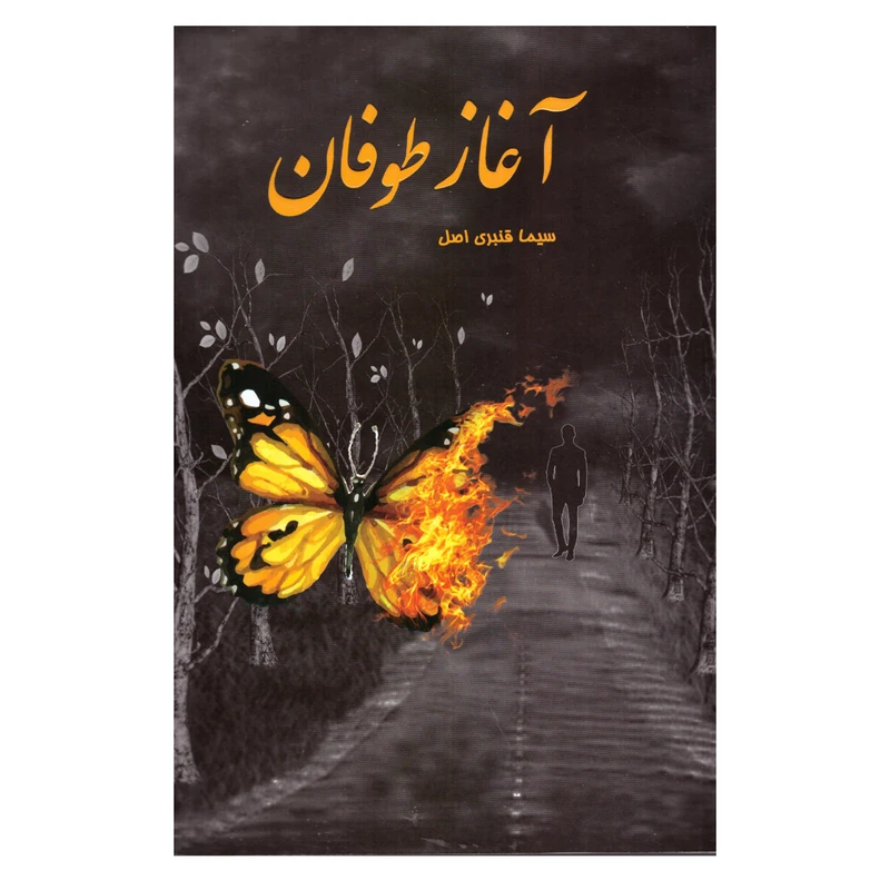 کتاب آغاز طوفان  اثر سیما قنبری اصل  انتشارات سر گیس