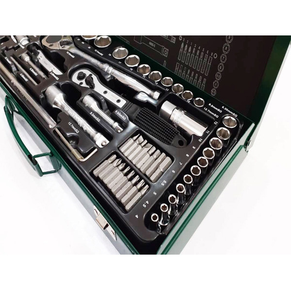 آچار بکس هنس مدل +9655M مجموعه 55 عددی