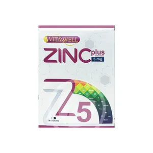 کپسول زینک پلاس 5 میلی گرم ویتاول بسته 30 عددی