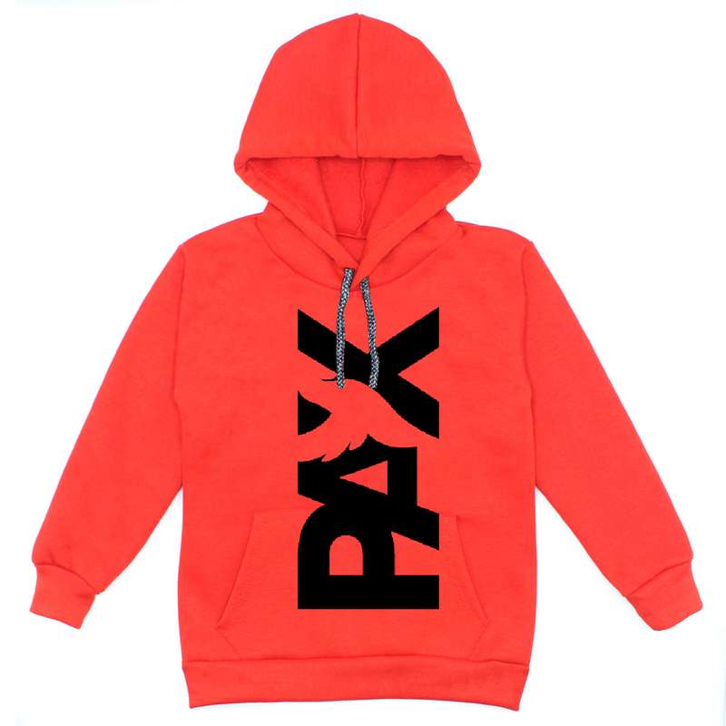 هودی پسرانه مدل W17 PAX رنگ قرمز