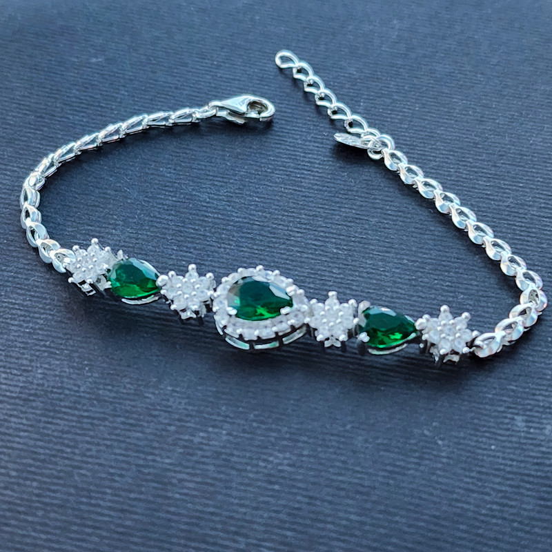 دستبند نقره زنانه مدل 30536