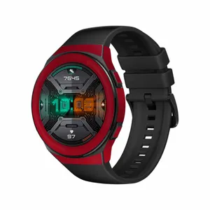 MAHOOT Matte-Warm-Red Cover Sticker for Huawei Watch GT 2e Smartwatch