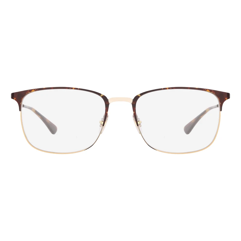 فریم عینک طبی مربعی ری بن مدل 0RX6421-3001-54 مناسب برای صورت بیضی، گرد و قلب