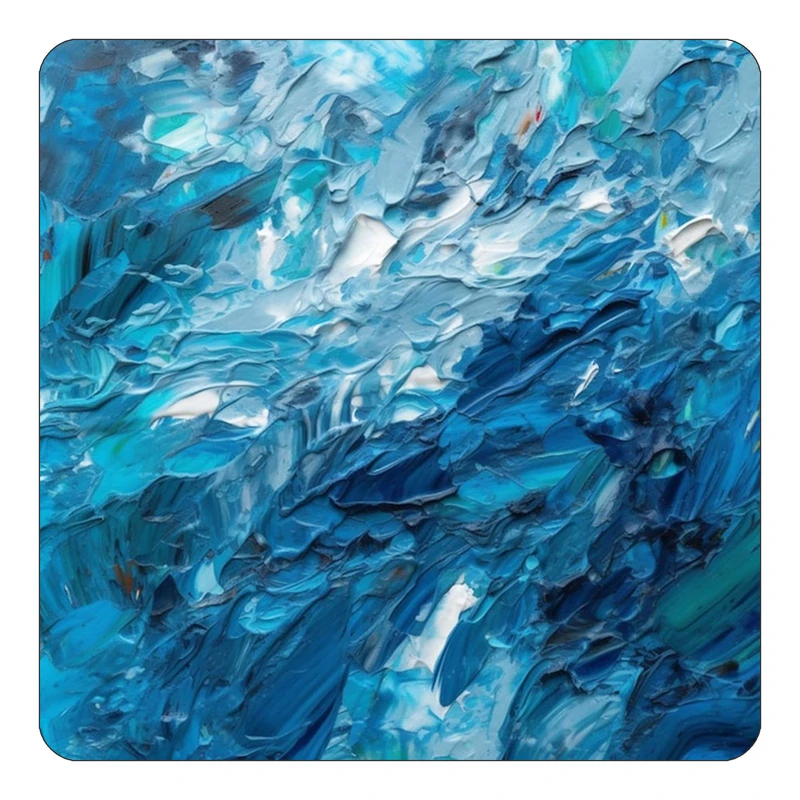 مگنت کاکتی طرح نقاشی رنگ روغن مدل mp73262