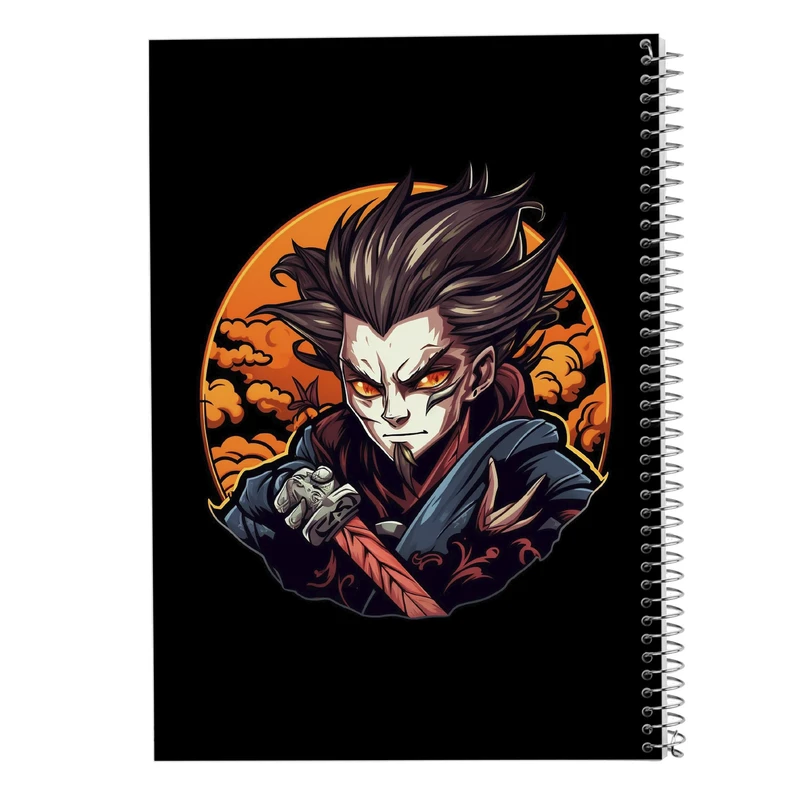 دفتر شطرنجی 50 برگ مدوپد مدل Demon Slayer کد DF10518