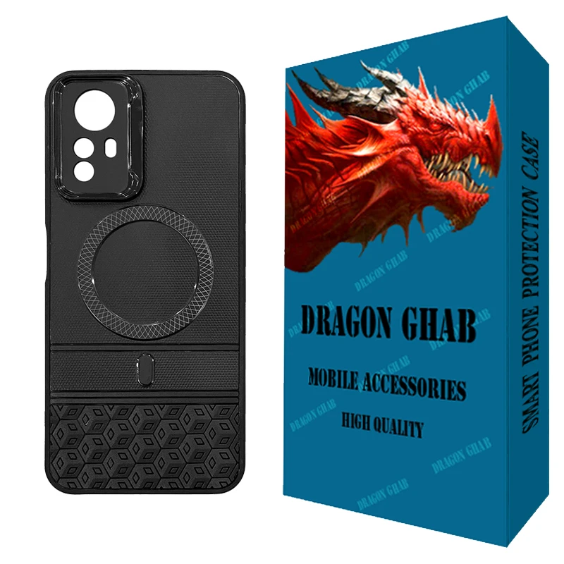 کاور دراگون قاب مدل Hexagon مناسب برای گوشی موبایل شیائومی Redmi Note 12S