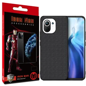 Iron Man Textured Cover For Redmi Mi 11