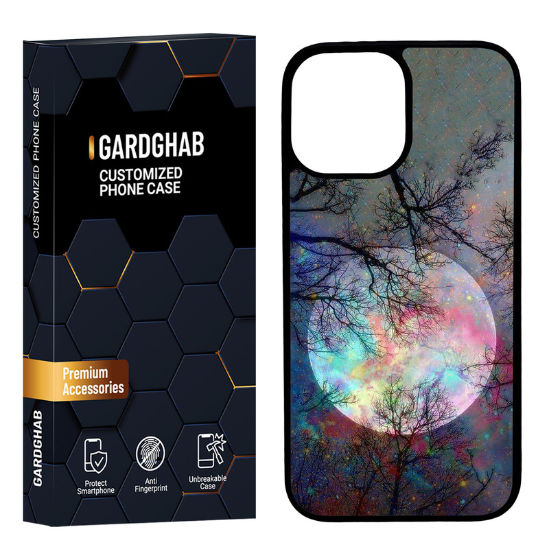 کاور گارد قاب مدل پشت گلس منظره و طبیعت مناسب برای گوشی موبایل اپل iPhone 12 Pro Max