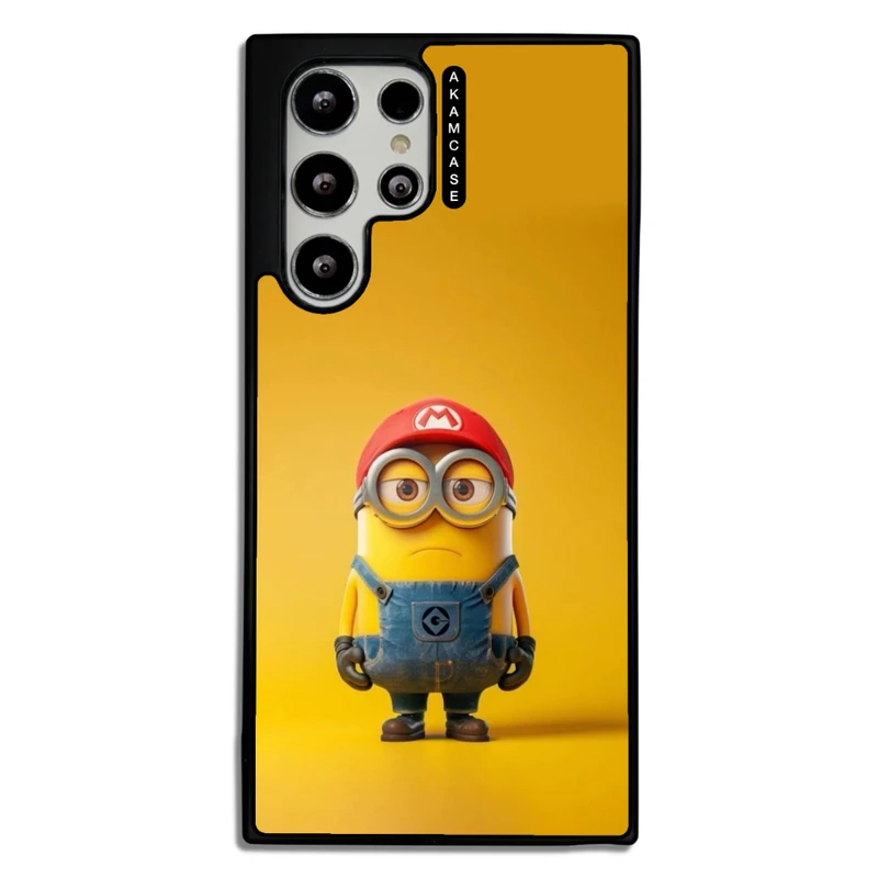 کاور آکام مدل AMC-WSGS22U-MINIONS6 مناسب برای گوشی موبایل سامسونگ Galaxy S22 Ultra